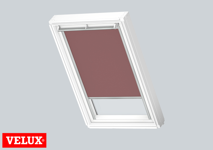 Roller (Blackout), 4578 Soft Rose - VELUX Loft Blind - Image 3